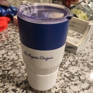 Los Angeles Dodgers Blue and White Tumbler
